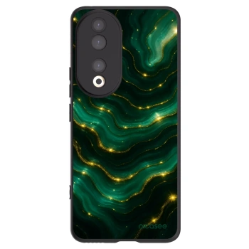 Picasee silikonski črni ovitek za Honor 90 5G - Emerald