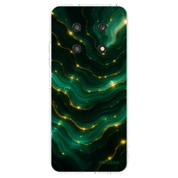 Picasee silikonski prozorni ovitek za Honor Magic4 Lite 5G - Emerald