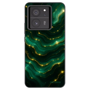 Picasee silikonski črni ovitek za Xiaomi 13T - Emerald