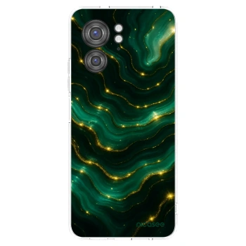 Picasee silikonski prozorni ovitek za Motorola Edge 40 - Emerald