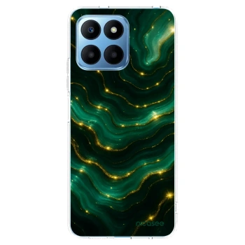 Picasee silikonski prozorni ovitek za Honor 70 Lite - Emerald