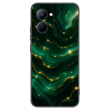 Picasee silikonski črni ovitek za Realme C33 (2023) - Emerald