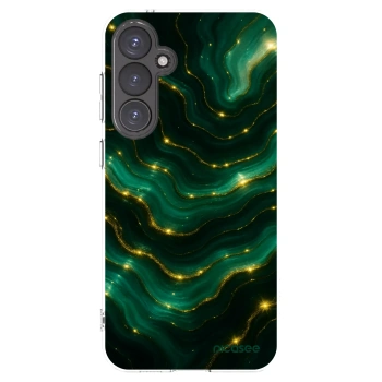 Picasee silikonski prozorni ovitek za Samsung Galaxy S23 FE S711B - Emerald