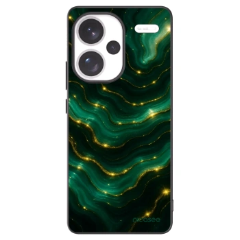 Picasee silikonski črni ovitek za Xiaomi Redmi Note 13 Pro+ 5G - Emerald