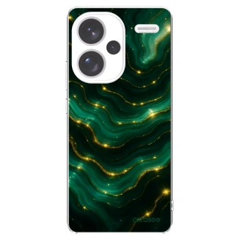 Picasee silikonski prozorni ovitek za Xiaomi Redmi Note 13 Pro+ 5G - Emerald