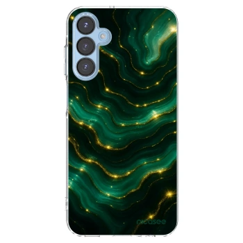 Picasee silikonski prozorni ovitek za Samsung Galaxy A15 A156B 5G - Emerald