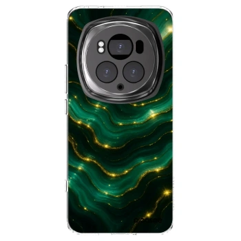 Picasee silikonski prozorni ovitek za Honor Magic6 Pro - Emerald