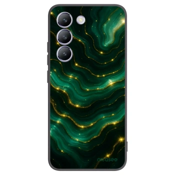 Picasee silikonski črni ovitek za Vivo V40 SE 5G - Emerald
