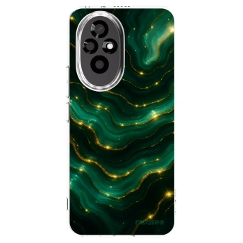 Picasee silikonski prozorni ovitek za Honor 200 5G - Emerald