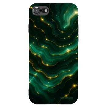 Picasee silikonski prozorni ovitek za Apple iPhone 7 - Emerald