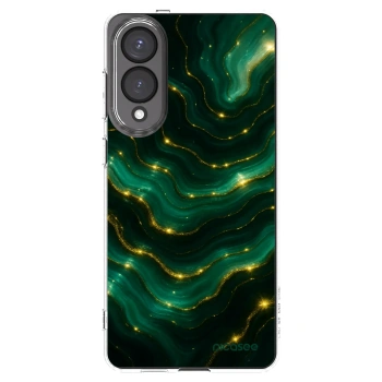 Picasee silikonski prozorni ovitek za Samsung Galaxy S25 Edge 5G - Emerald