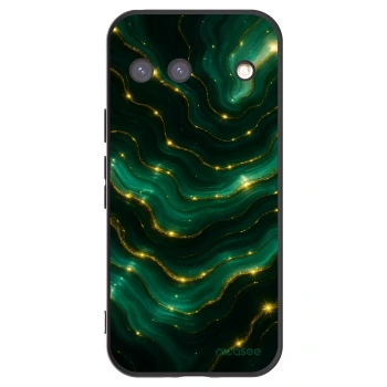 Picasee silikonski črni ovitek za Google Pixel 9 - Emerald