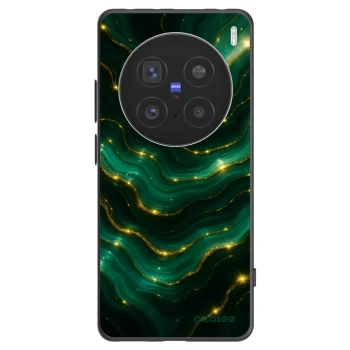 Picasee silikonski črni ovitek za Vivo X200 Pro - Emerald