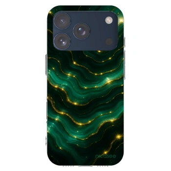Picasee silikonski prozorni ovitek za Apple iPhone 17 Pro - Emerald