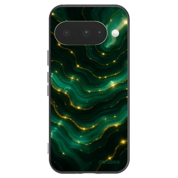 Picasee silikonski črni ovitek za Google Pixel 10 - Emerald