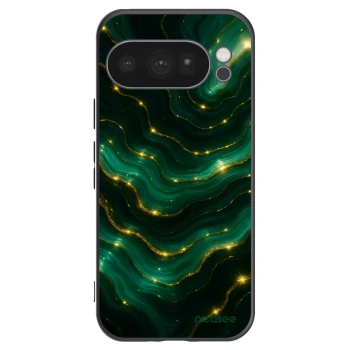 Picasee silikonski črni ovitek za Google Pixel 10 Pro - Emerald