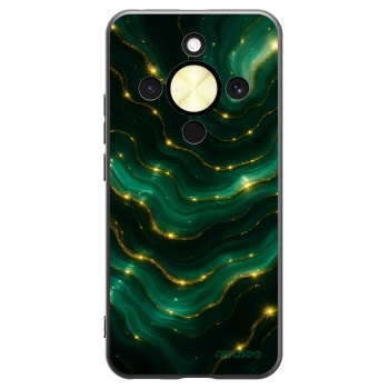 Picasee silikonski črni ovitek za Honor Magic8 Lite 5G - Emerald