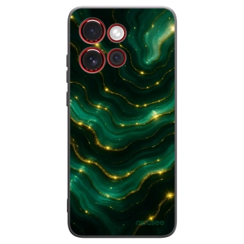 Picasee silikonski črni ovitek za Motorola Edge 60 Neo 5G - Emerald