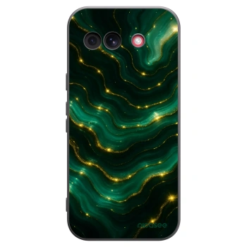 Picasee silikonski črni ovitek za Google Pixel 10a - Emerald