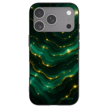 Picasee silikonski črni ovitek za Apple iPhone 18 Pro - Emerald