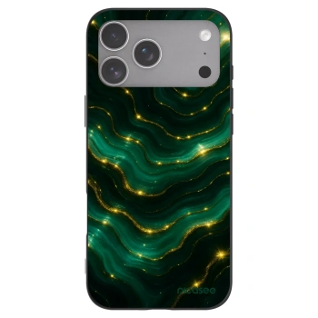 Picasee silikonski črni ovitek za Apple iPhone 18 Pro Max - Emerald