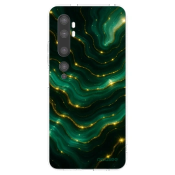 Picasee silikonski prozorni ovitek za Xiaomi Mi Note 10 (Pro) - Emerald