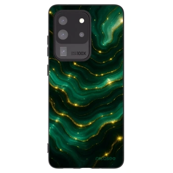 Picasee silikonski črni ovitek za Samsung Galaxy S20 Ultra 5G G988F - Emerald