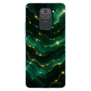 Picasee silikonski črni ovitek za Xiaomi Redmi Note 9 - Emerald