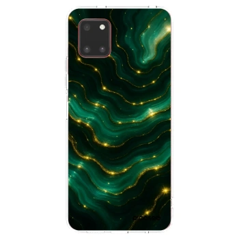 Picasee silikonski prozorni ovitek za Samsung Galaxy Note 10 Lite N770F - Emerald