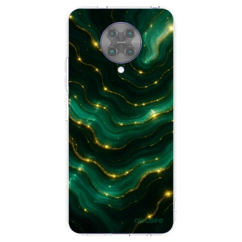 Picasee silikonski prozorni ovitek za Xiaomi Poco F2 Pro - Emerald