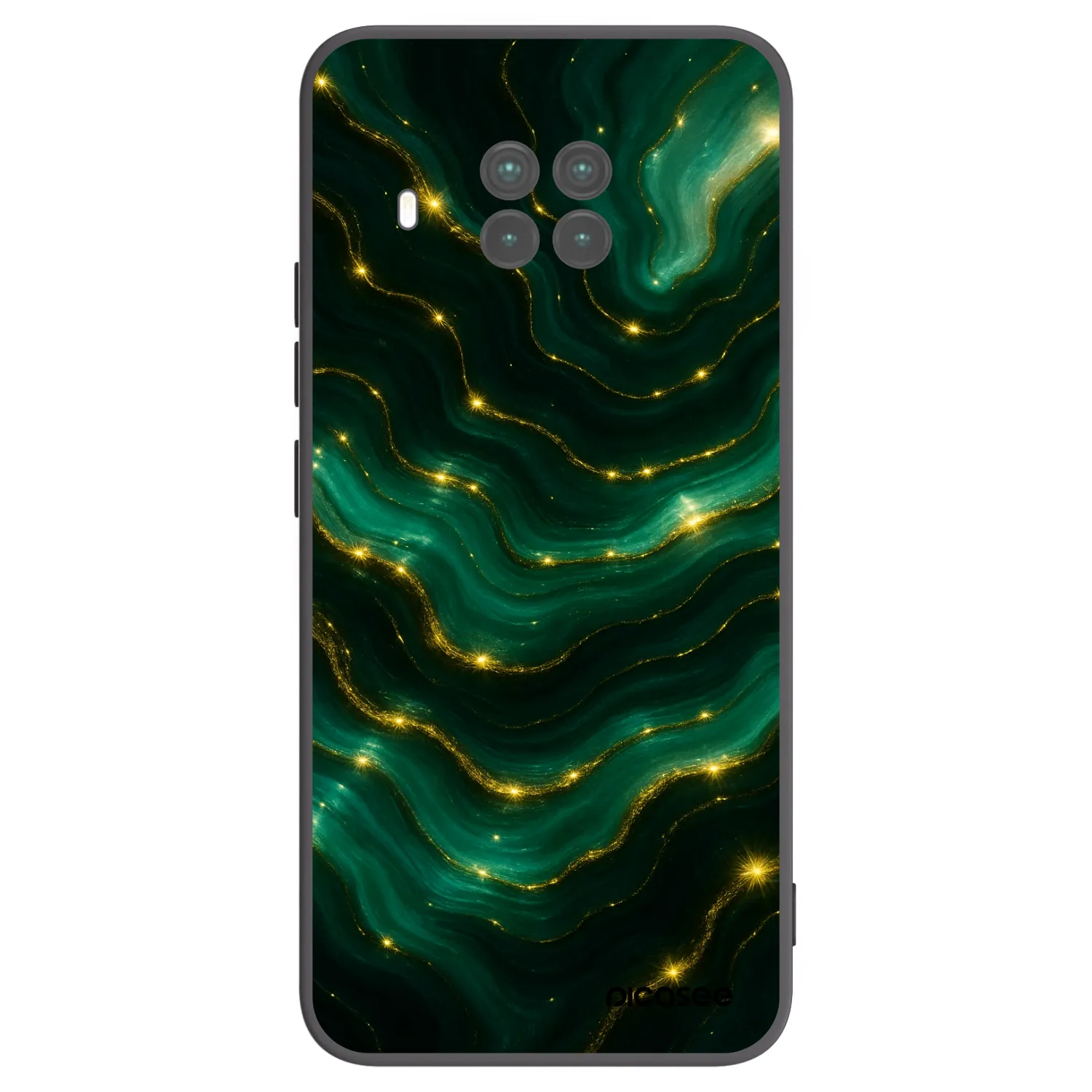 Picasee silikonski črni ovitek za Xiaomi Mi 10T Lite - Emerald