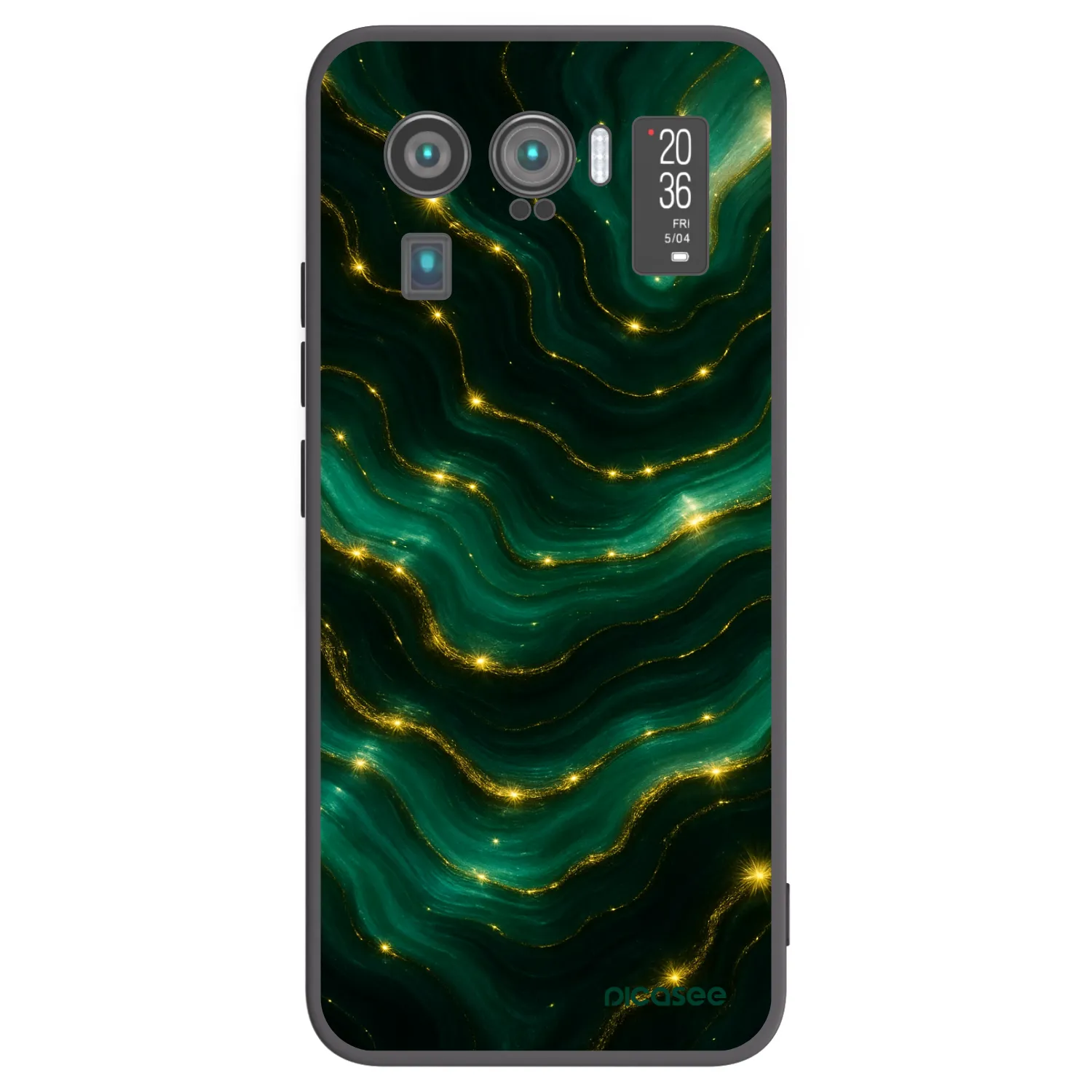 Picasee silikonski črni ovitek za Xiaomi Mi 11 Ultra - Emerald