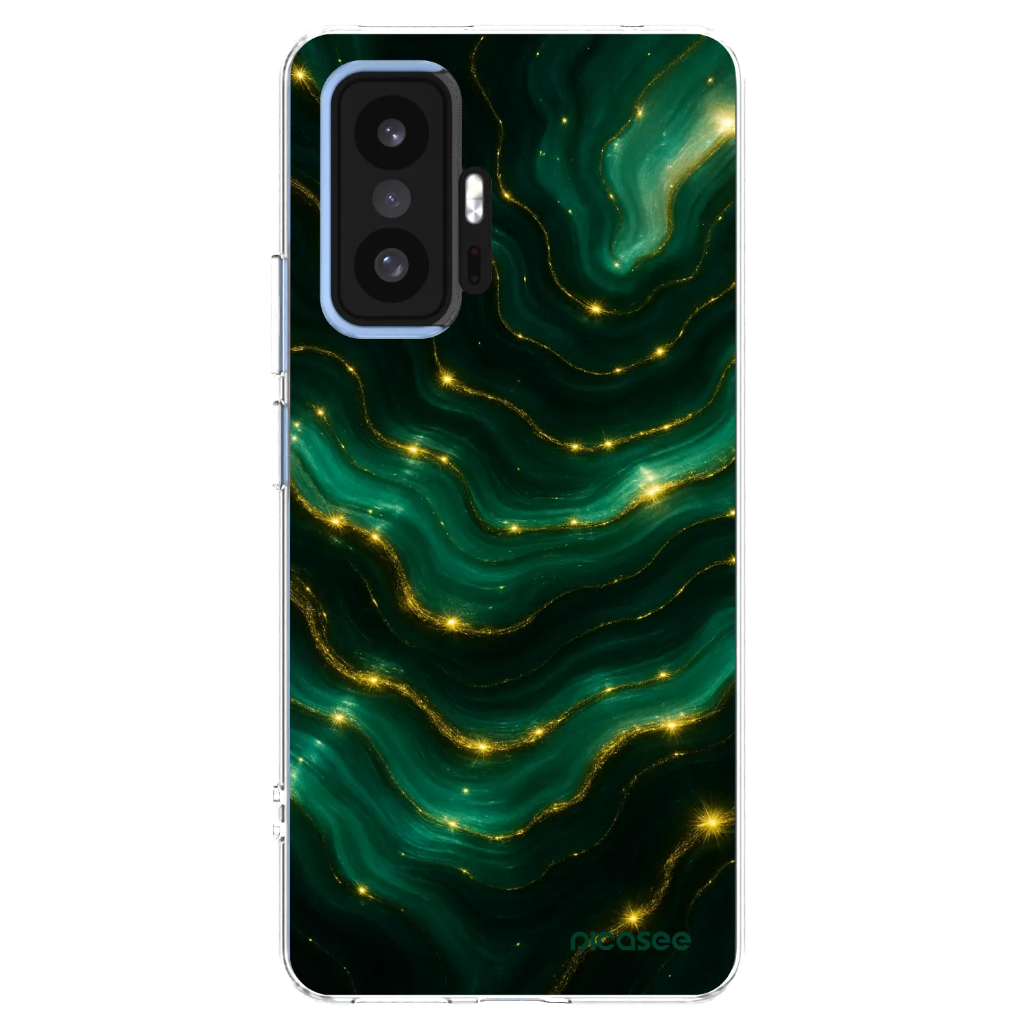 Picasee silikonski prozorni ovitek za Xiaomi 11T - Emerald