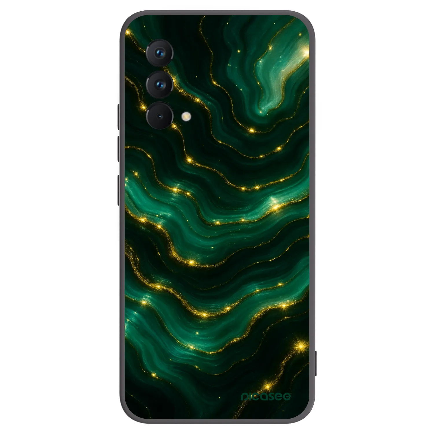 Picasee silikonski črni ovitek za Realme GT Master Edition 5G - Emerald