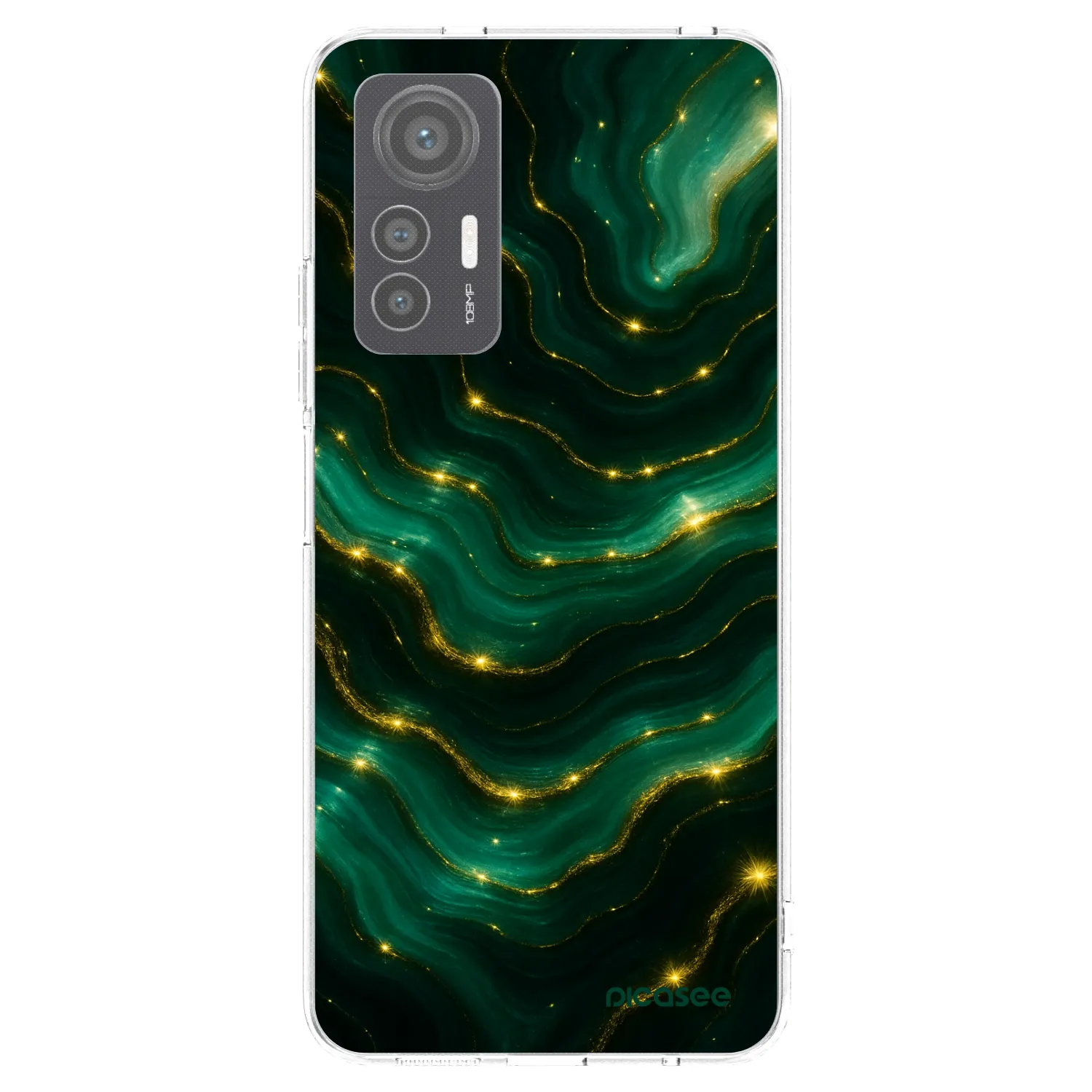 Picasee silikonski prozorni ovitek za Xiaomi 12 Lite - Emerald
