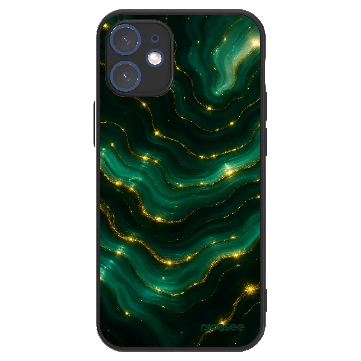 Picasee ULTIMATE CASE MagSafe za Apple iPhone 12 mini - Emerald
