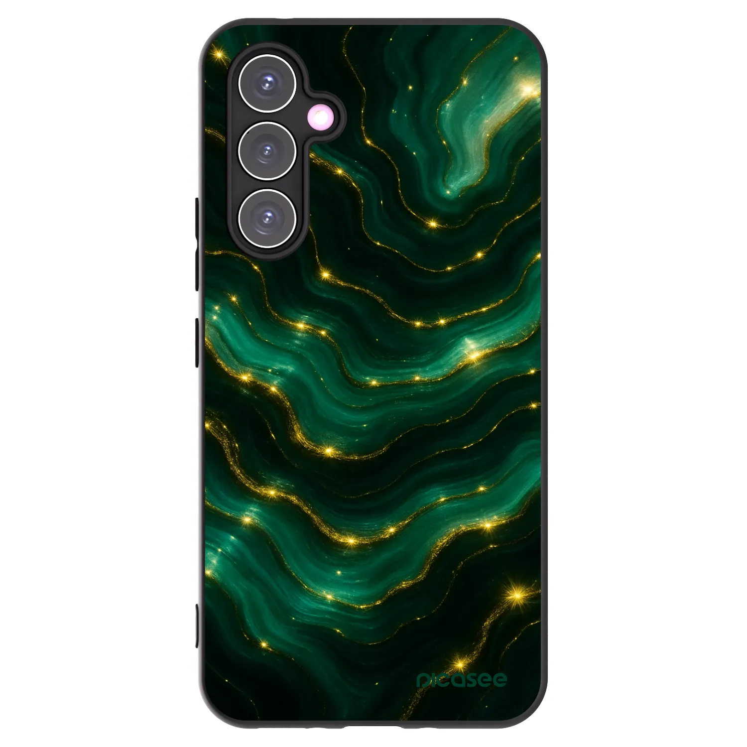 Picasee silikonski črni ovitek za Samsung Galaxy A54 5G A546B - Emerald