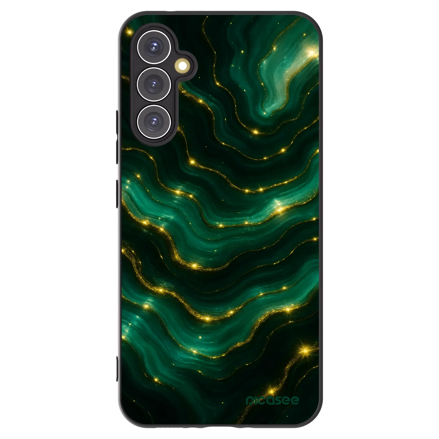 Picasee silikonski črni ovitek za Samsung Galaxy A34 5G A346B - Emerald
