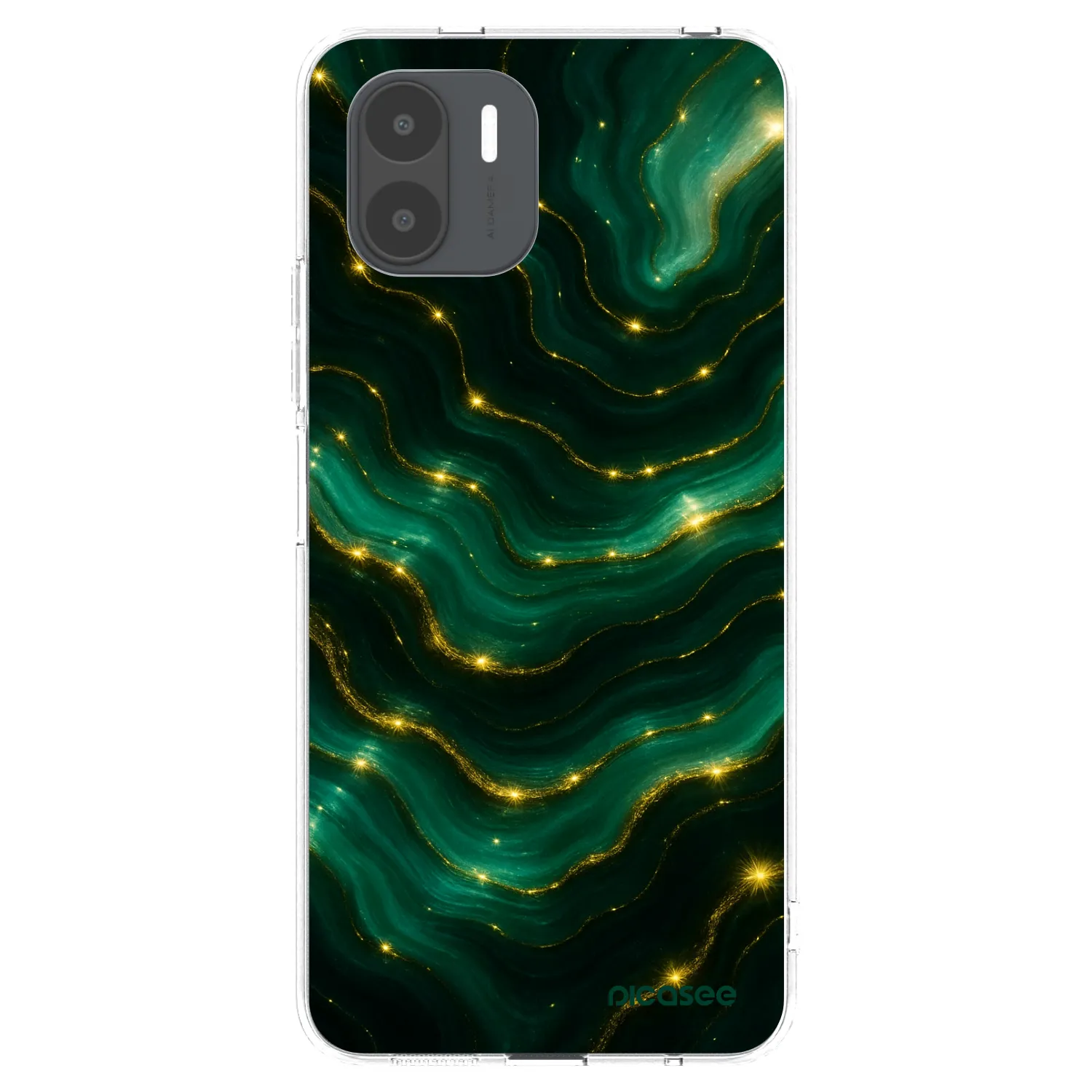 Picasee silikonski prozorni ovitek za Xiaomi Redmi A2 - Emerald
