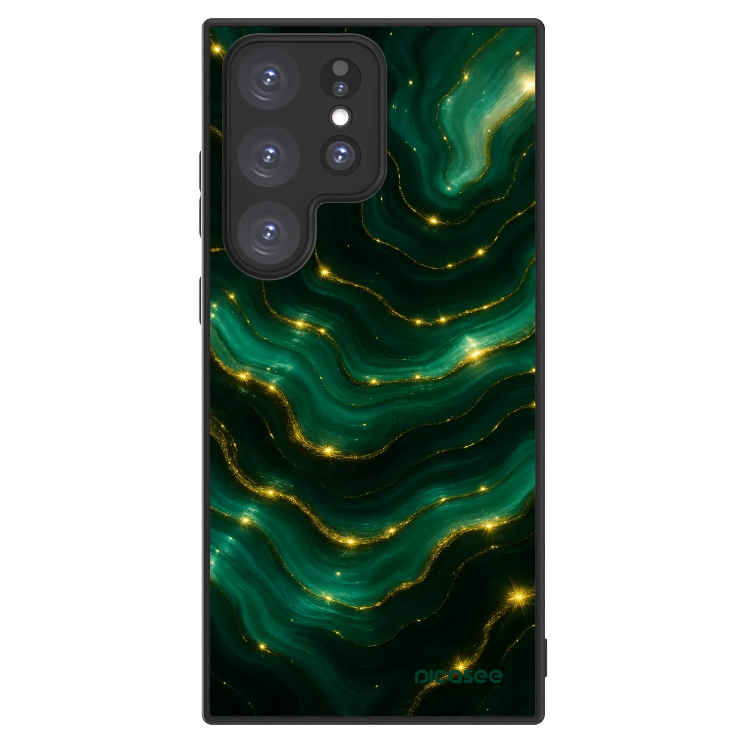 Picasee ULTIMATE CASE PowerShare za Samsung Galaxy S23 Ultra 5G - Emerald