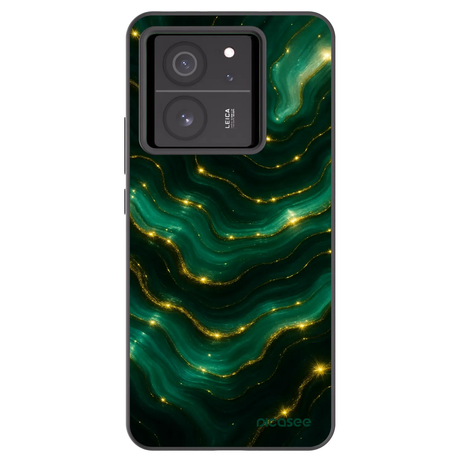 Picasee silikonski črni ovitek za Xiaomi 13T Pro - Emerald