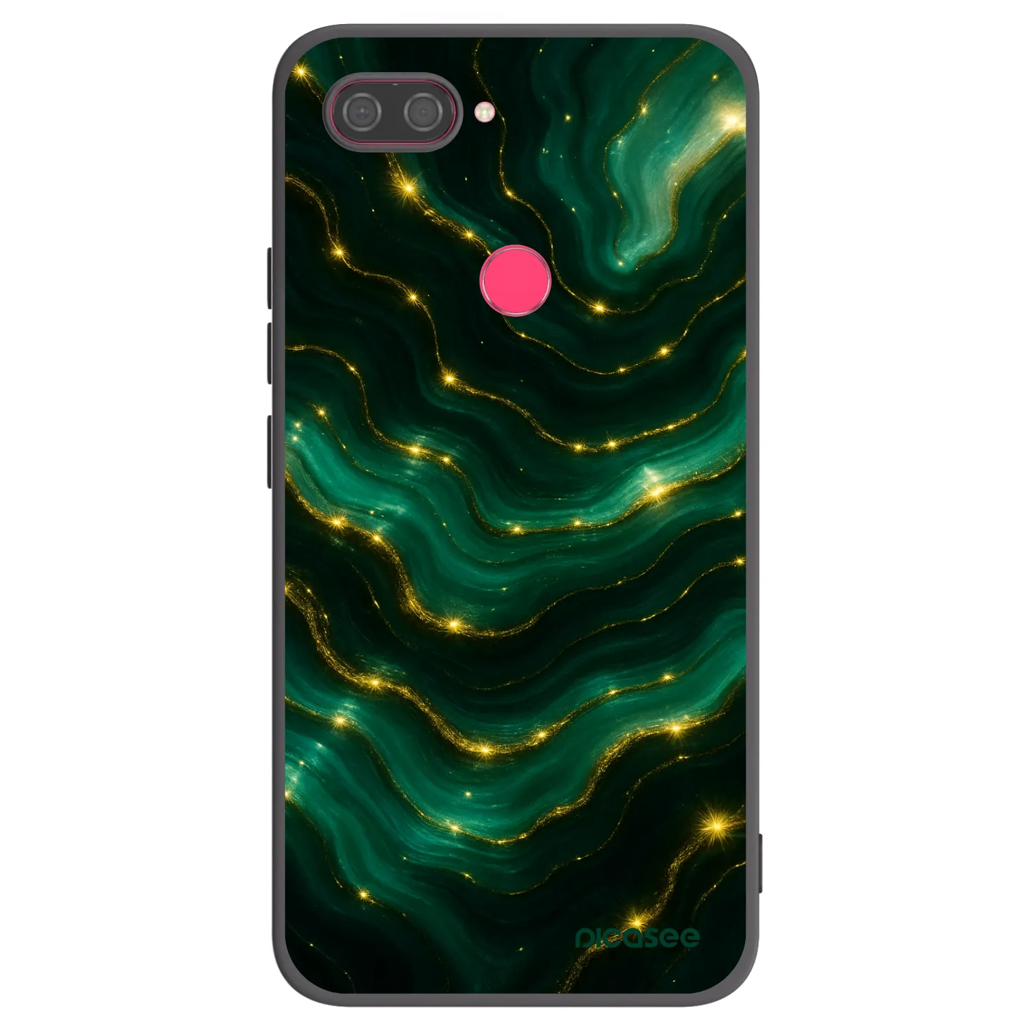 Picasee silikonski črni ovitek za Xiaomi Mi 8 Lite - Emerald