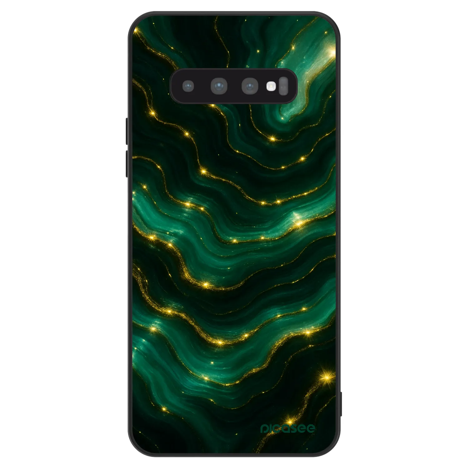Picasee ULTIMATE CASE za Samsung Galaxy S10 Plus G975 - Emerald