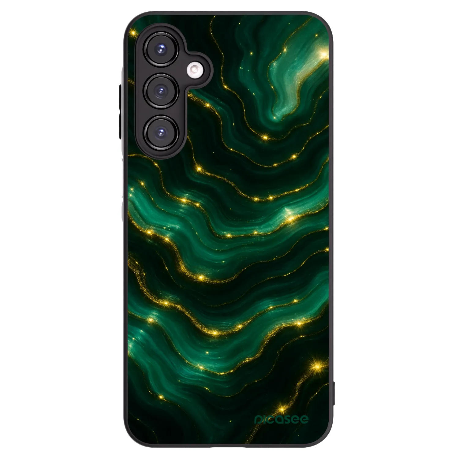 Picasee silikonski črni ovitek za Samsung Galaxy A16 5G - Emerald