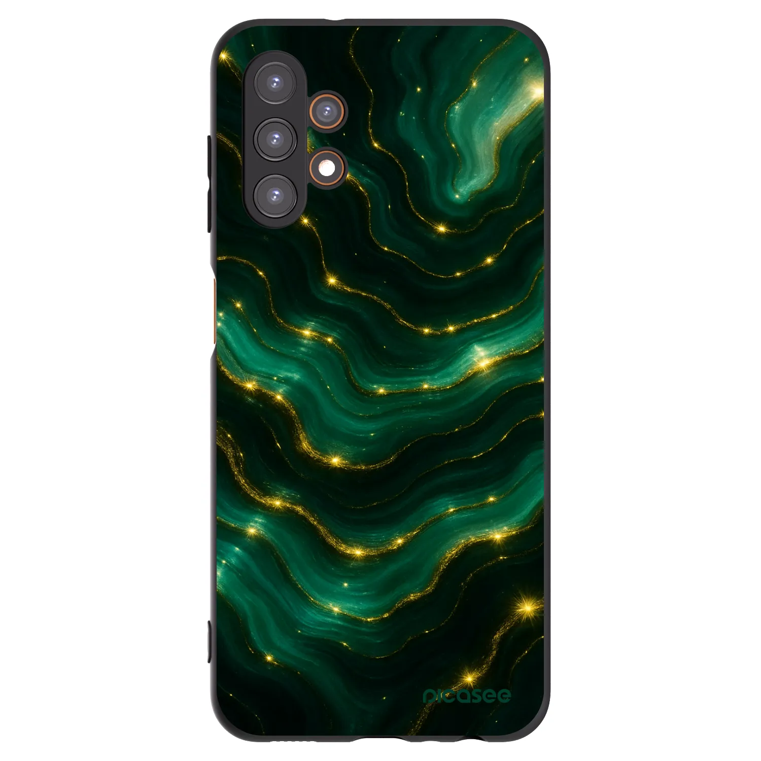 Picasee silikonski črni ovitek za Samsung Galaxy A13 5G - Emerald