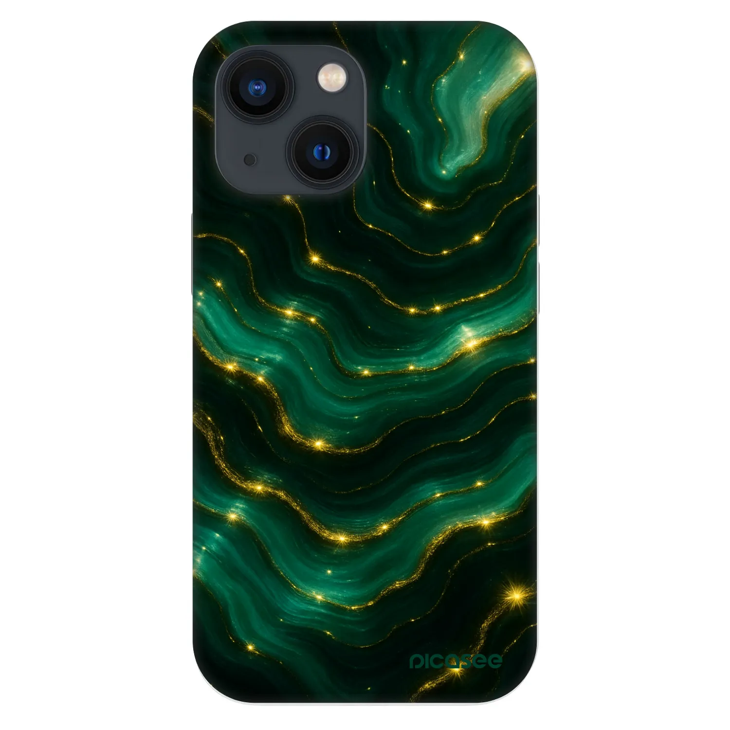 Picasee Fashion Case za Apple iPhone 13 mini - Emerald
