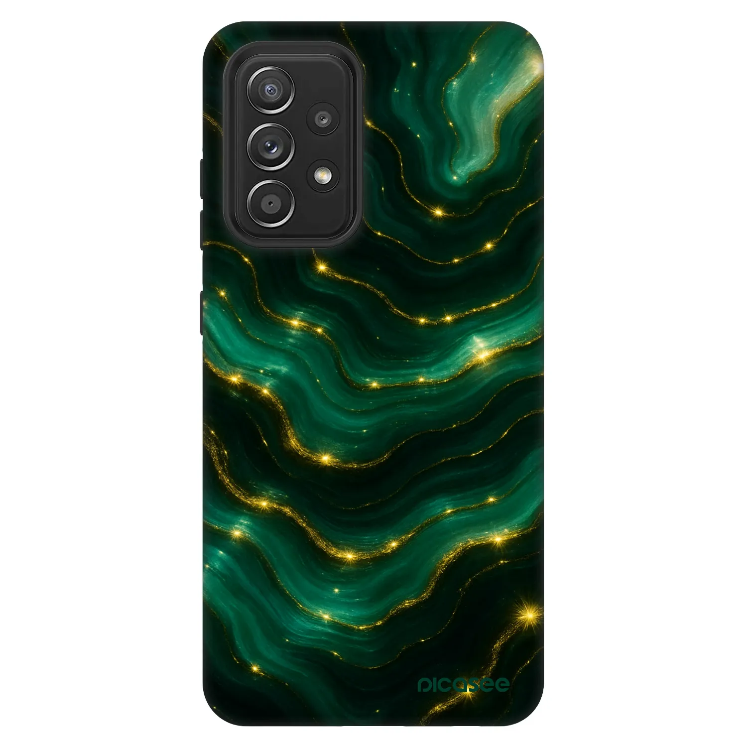 Picasee Fashion Case za Samsung Galaxy A52s 5G A528B - Emerald