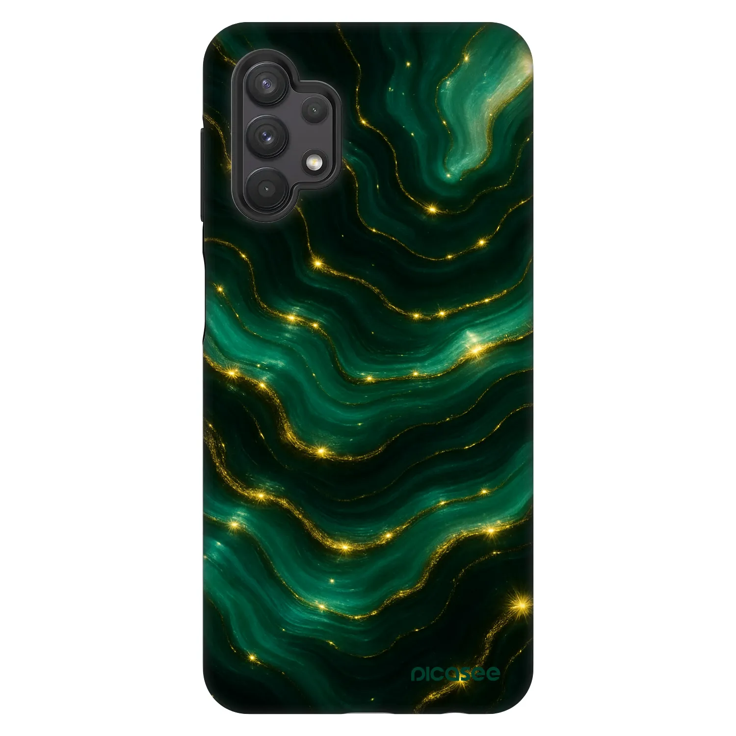 Picasee Fashion Case za Samsung Galaxy A32 5G A326B - Emerald