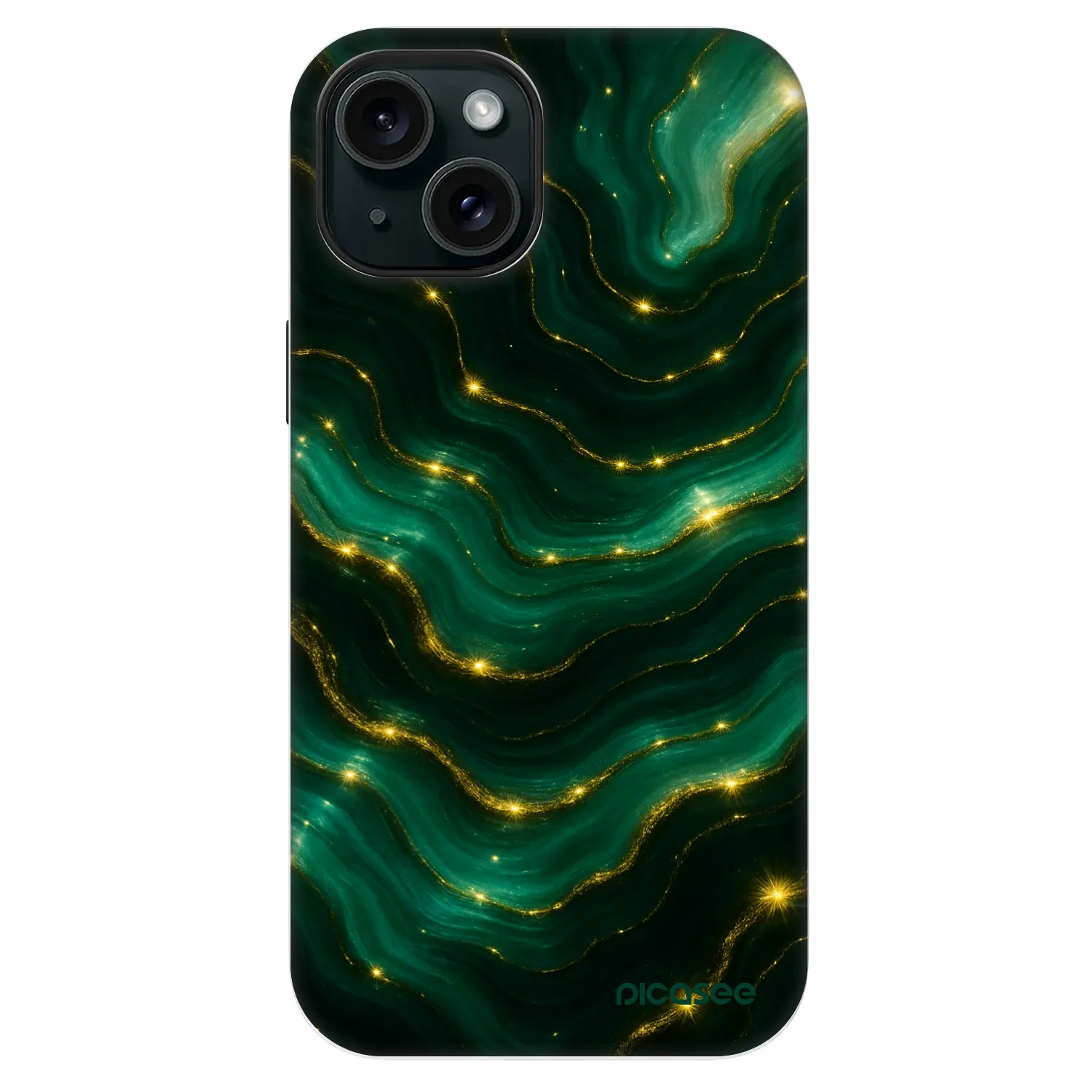 Picasee Fashion Case MagSafe za Apple iPhone 13 - Emerald