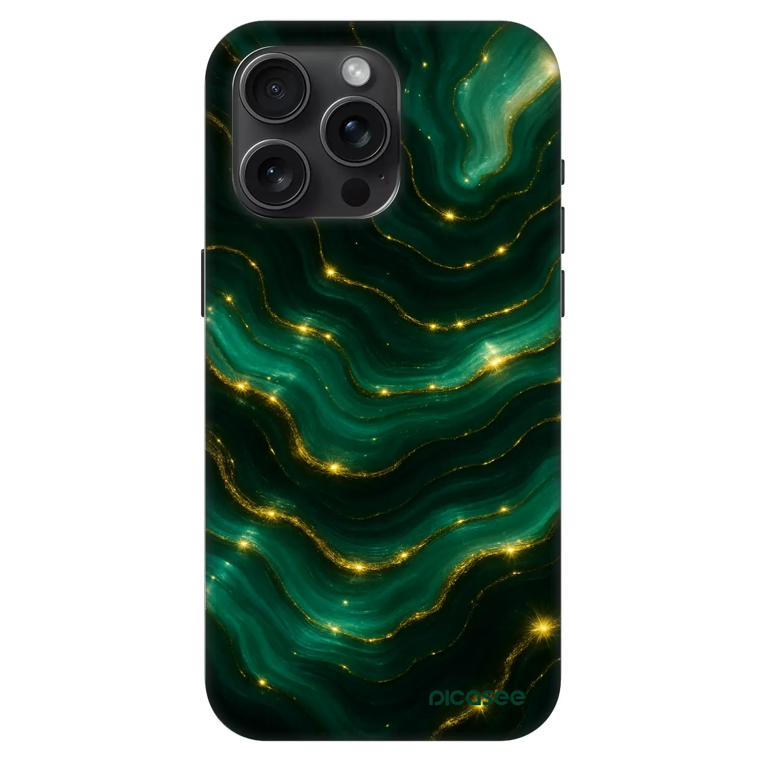 Picasee Fashion Case MagSafe za Apple iPhone 15 Pro Max - Emerald